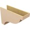 Ekena Millwork 10"W x 30"D x 20"H Classic Garner Rough Cedar Woodgrain TimberThane Corbel, Primed Tan CORUR10X30X20GARRCPR - alternate 5